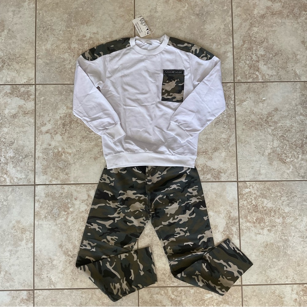 Boys Camo Outfit